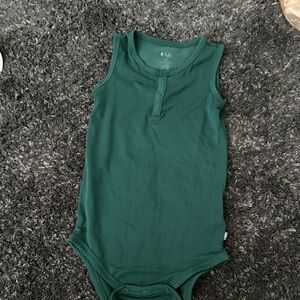 Kyte BABY Forest Green Kids Tank Top 2T